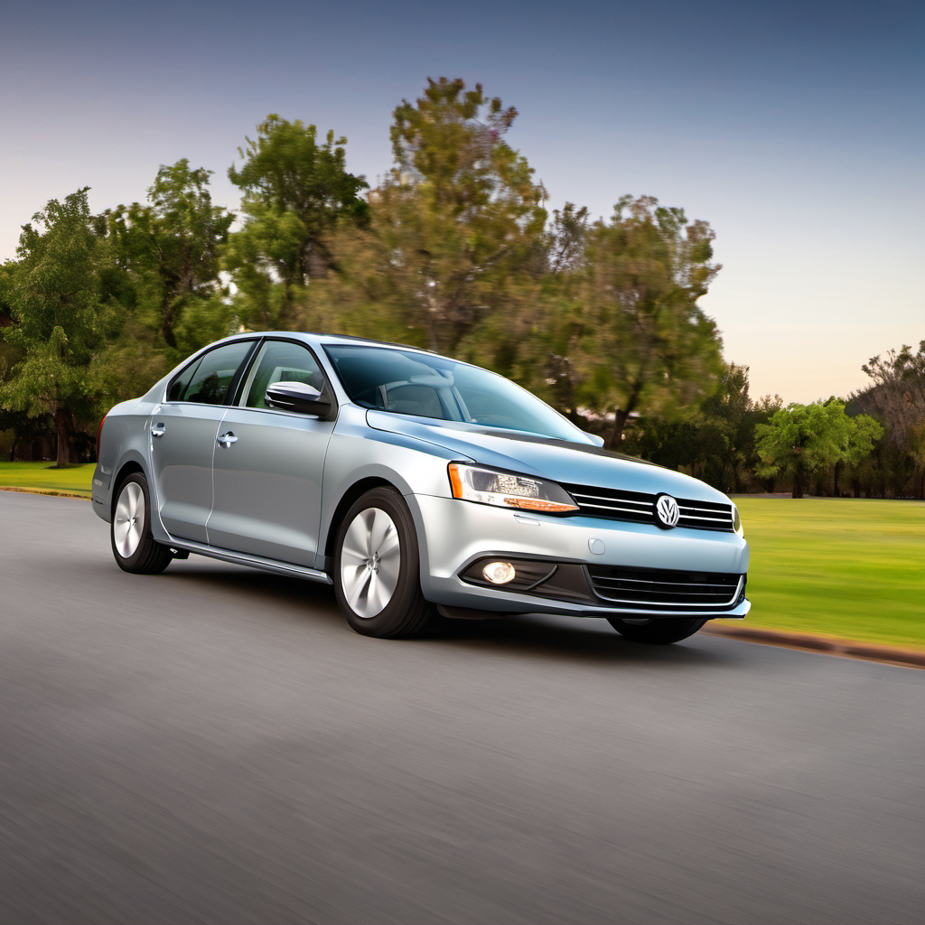 Illustration of a 2014 Volkswagen Jetta Jetta