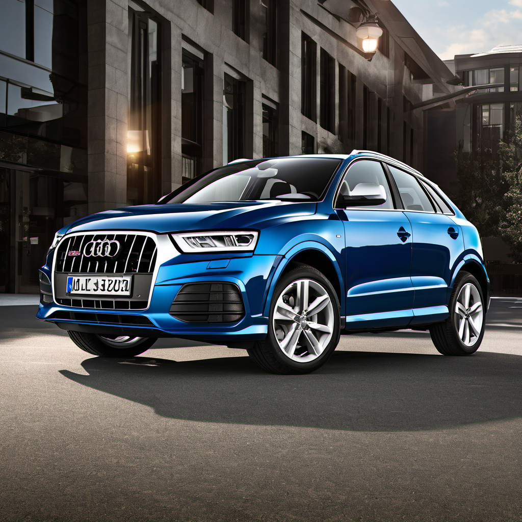 Illustration of a 2015 Audi Q3 Q3 quattro