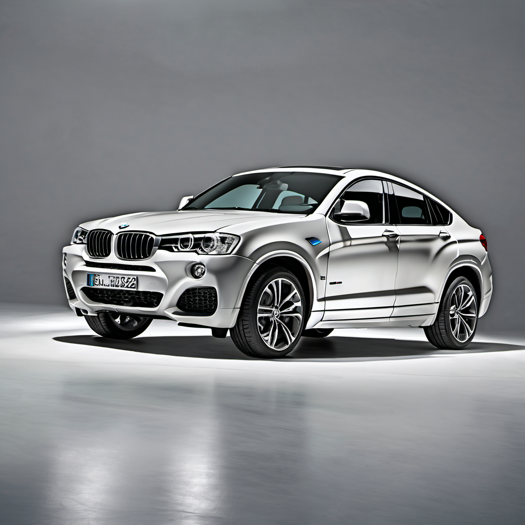 Illustration of a 2015 BMW X4 X4 xDrive28i