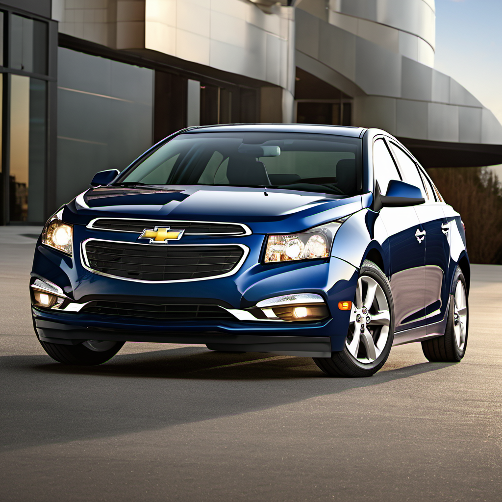 Illustration of a 2015 Chevrolet Cruze Cruze