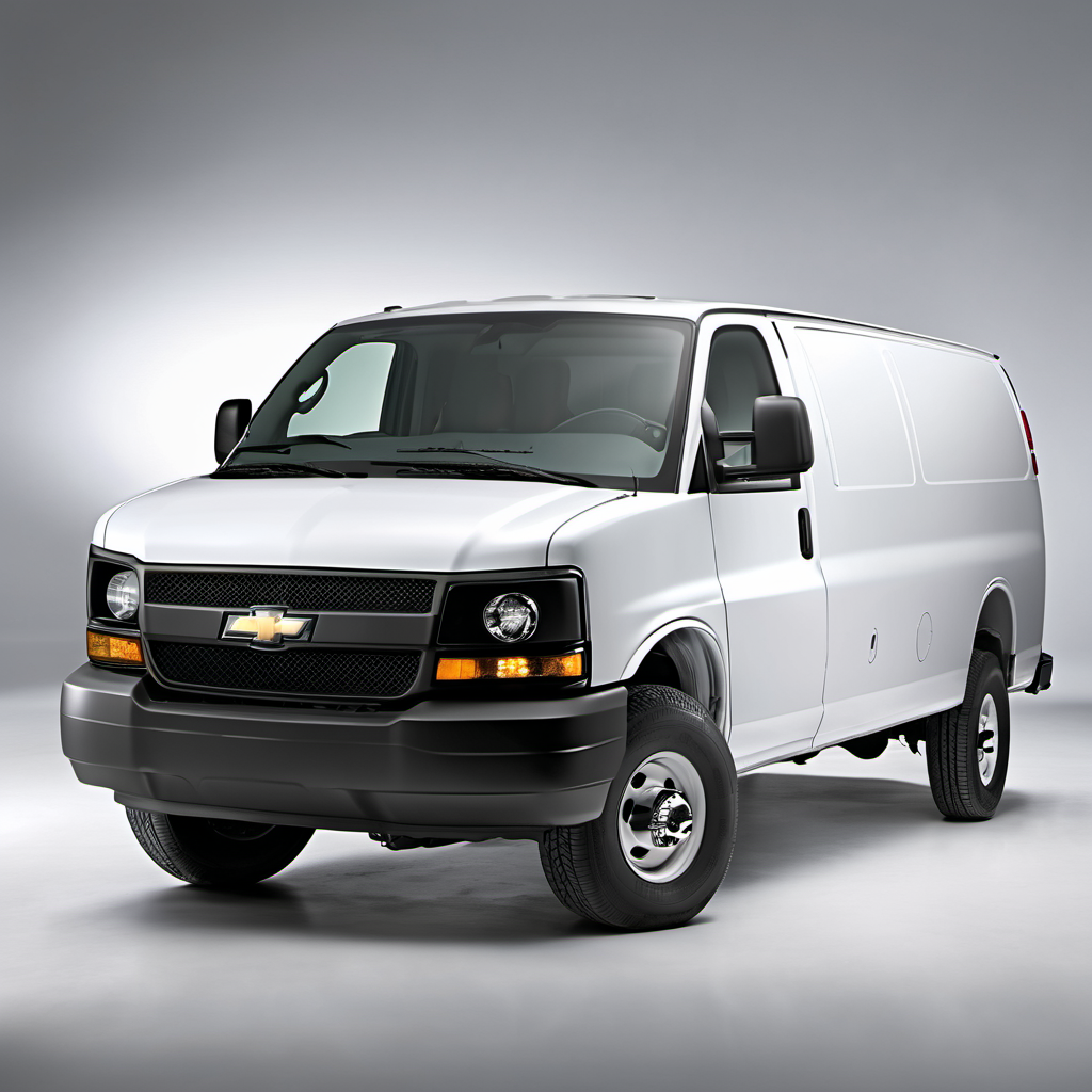 Illustration of a 2015 Chevrolet Express 3500 Cargo