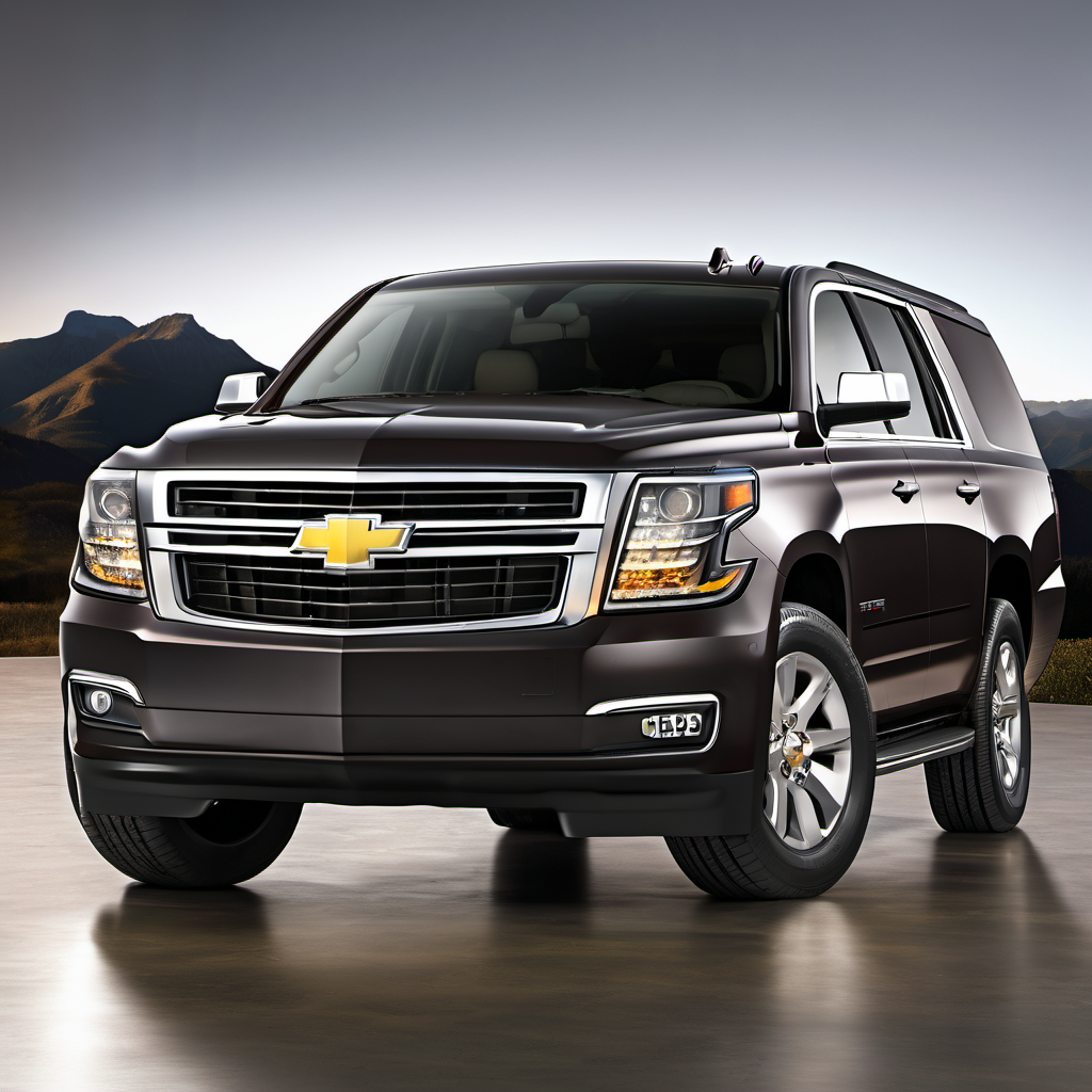 Illustration of a 2015 Chevrolet Suburban
