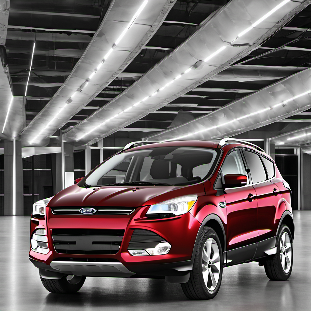 Illustration of a 2015 Ford Escape