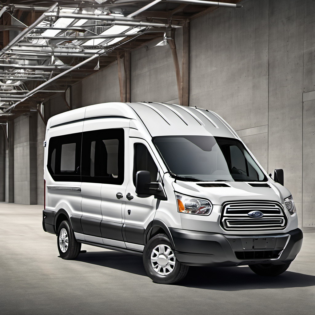 Illustration of a 2015 Ford Transit 150 Wagon