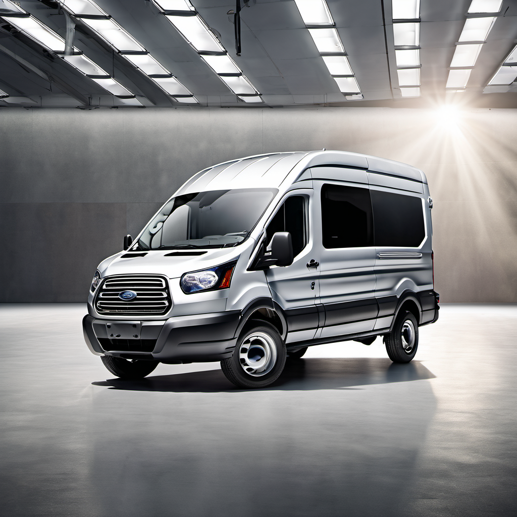 Illustration of a 2015 Ford Transit 250 Van
