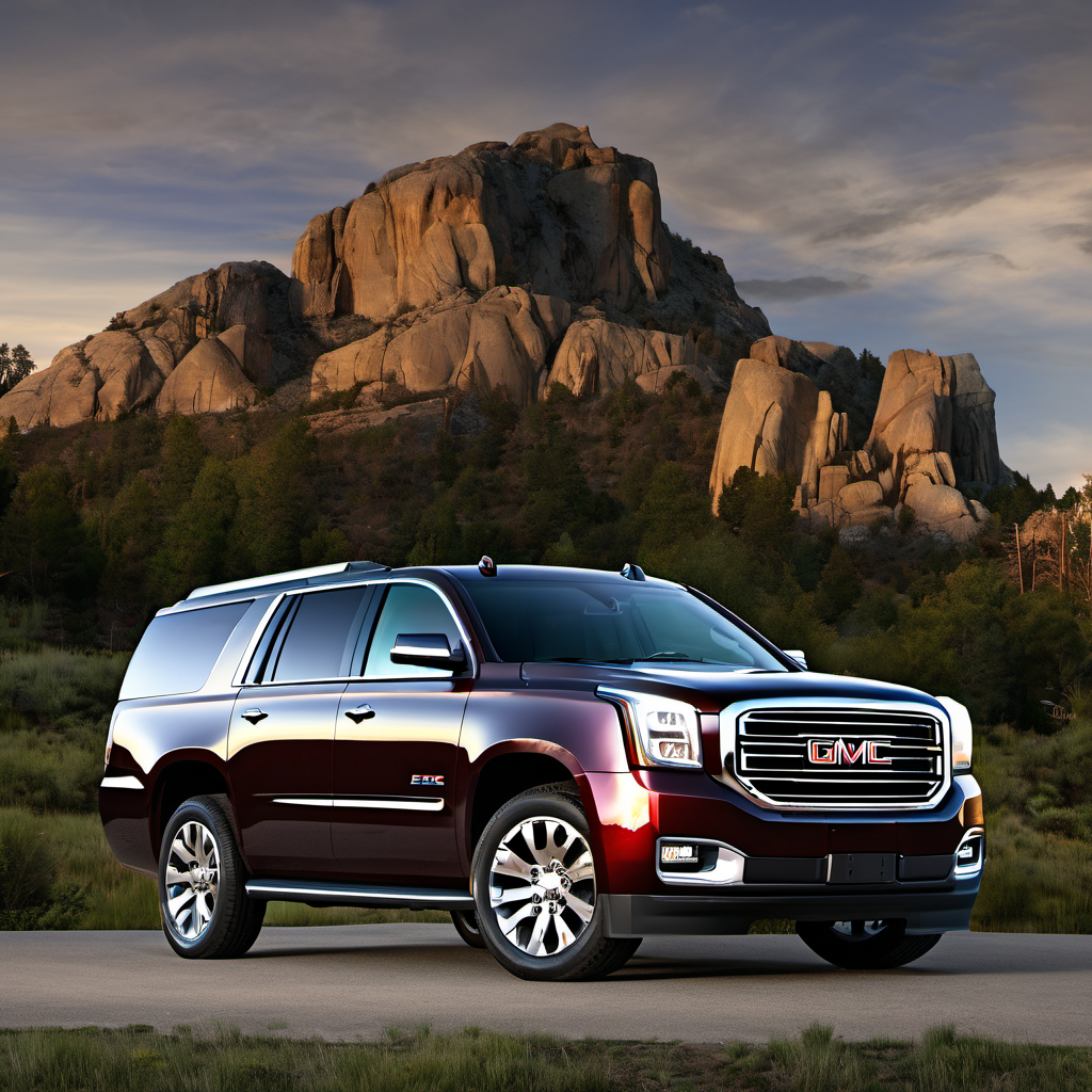 Illustration of a 2015 GMC Yukon