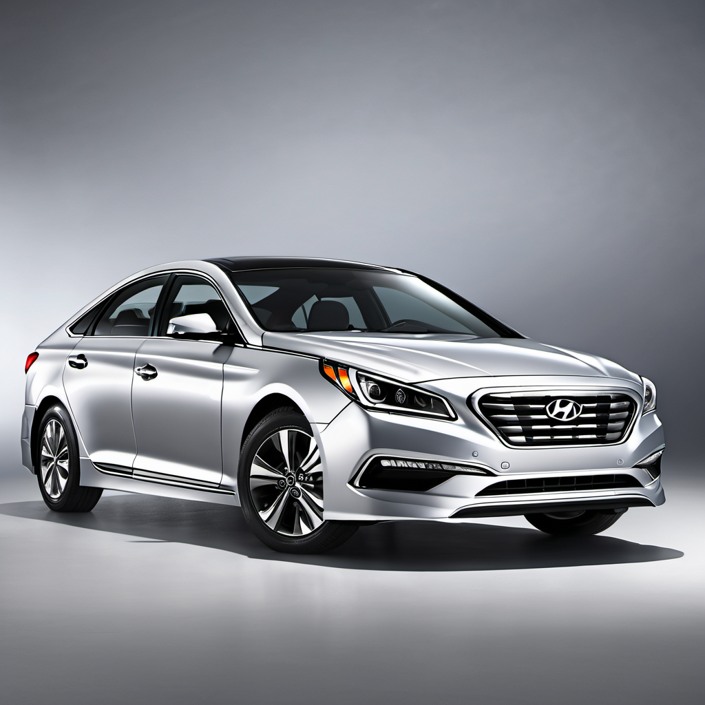 Illustration of a 2015 Hyundai Sonata Sonata