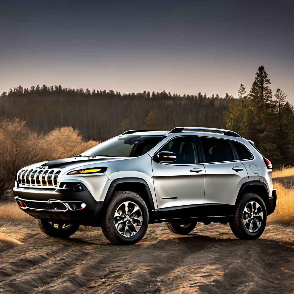 Illustration of a 2015 Jeep Cherokee Cherokee 4WD Active Drive II