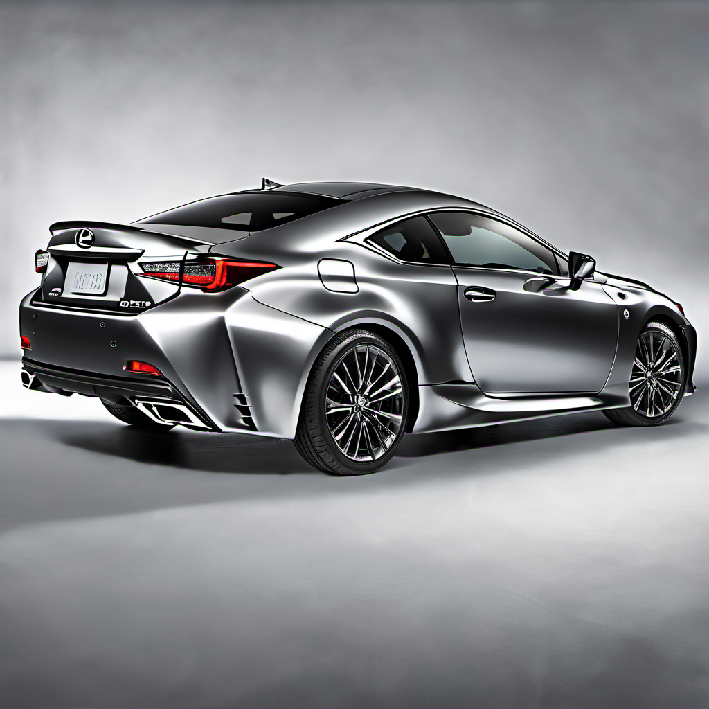 Illustration of a 2015 Lexus RC