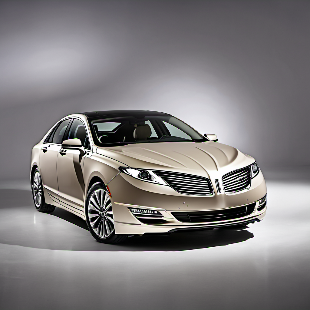 Illustration of a 2015 Lincoln MKZ
