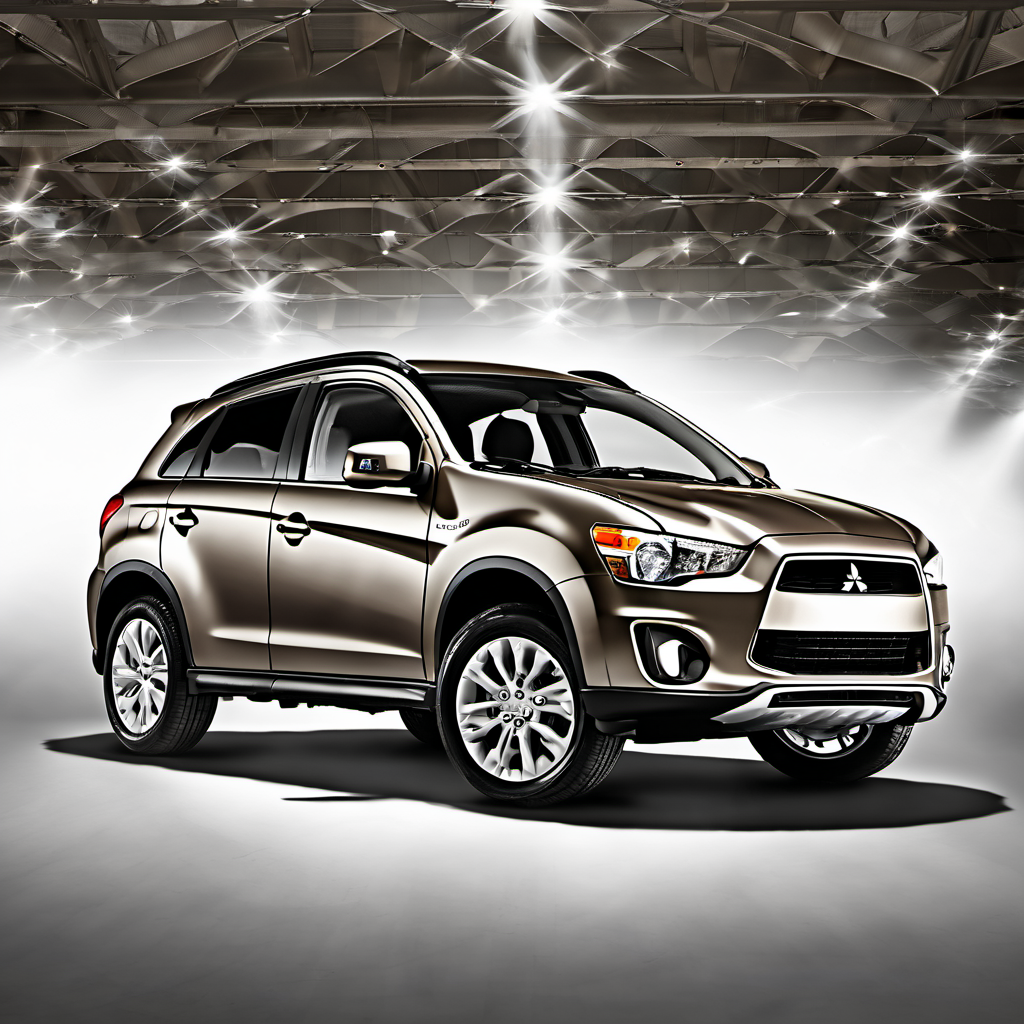 Illustration of a 2015 Mitsubishi Outlander Sport