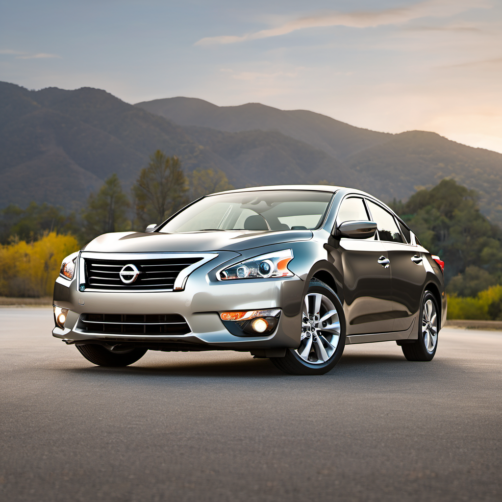 Illustration of a 2015 Nissan Altima Altima
