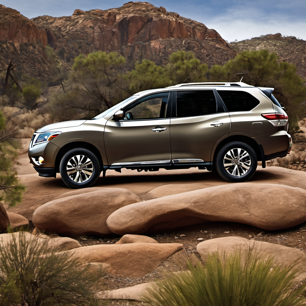 Illustration of a 2015 Nissan Pathfinder