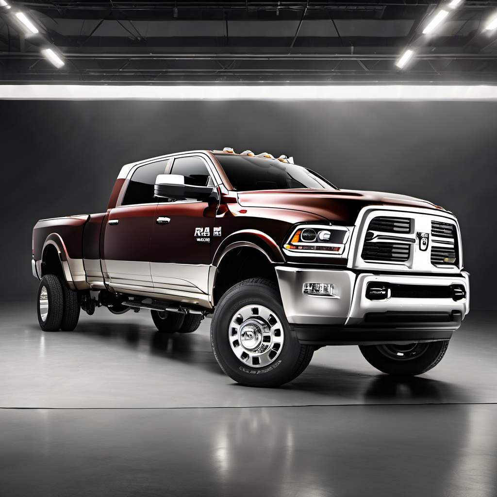 Illustration of a 2015 Ram 3500 Mega Cab