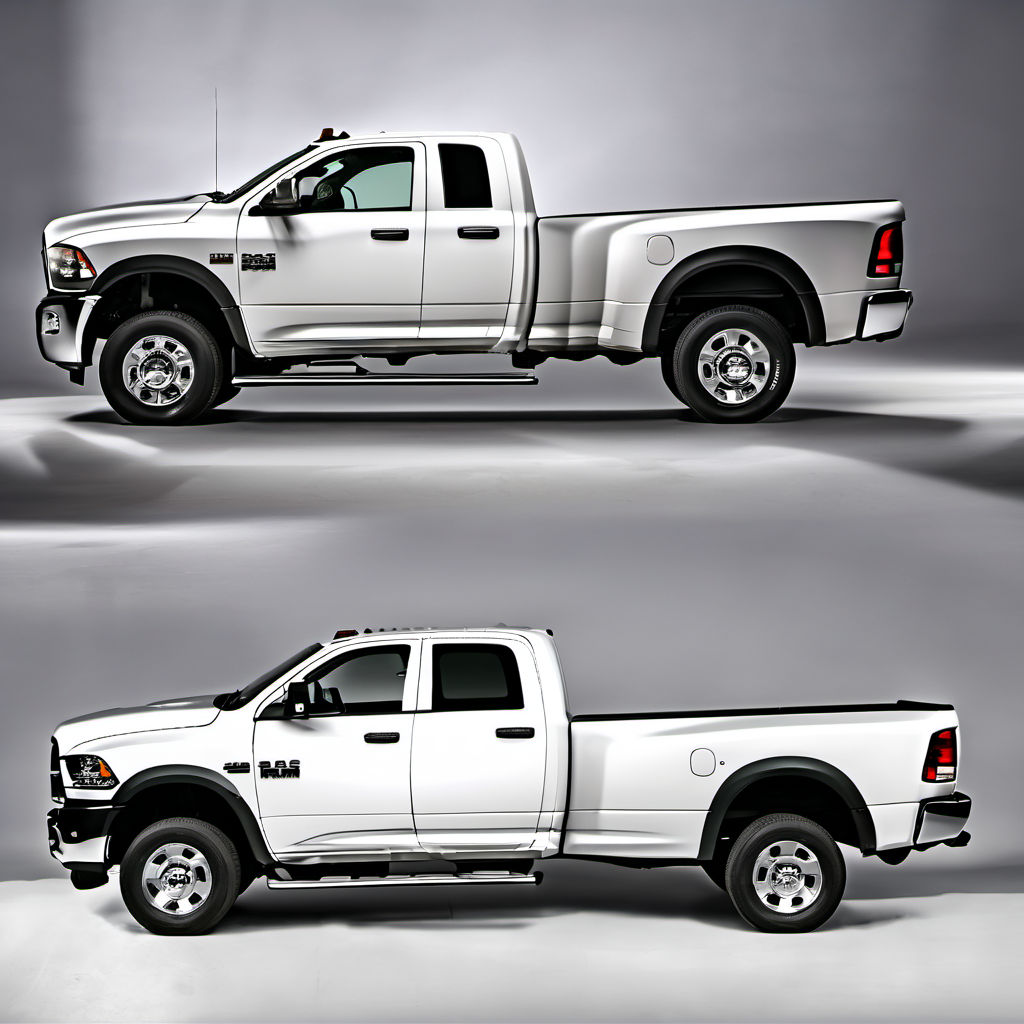 Illustration of a 2015 Ram 3500 Regular Cab