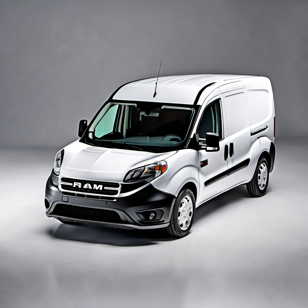 Illustration of a 2015 Ram ProMaster City