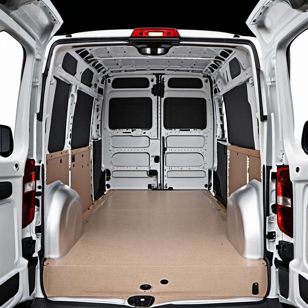 Illustration of a 2015 Ram ProMaster Window Van