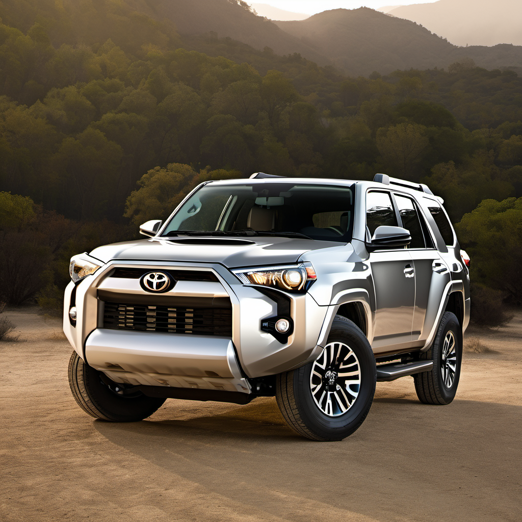 Illustration of a 2015 Toyota 4Runner