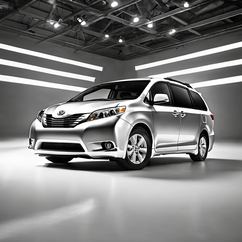 Illustration of a 2015 Toyota Sienna