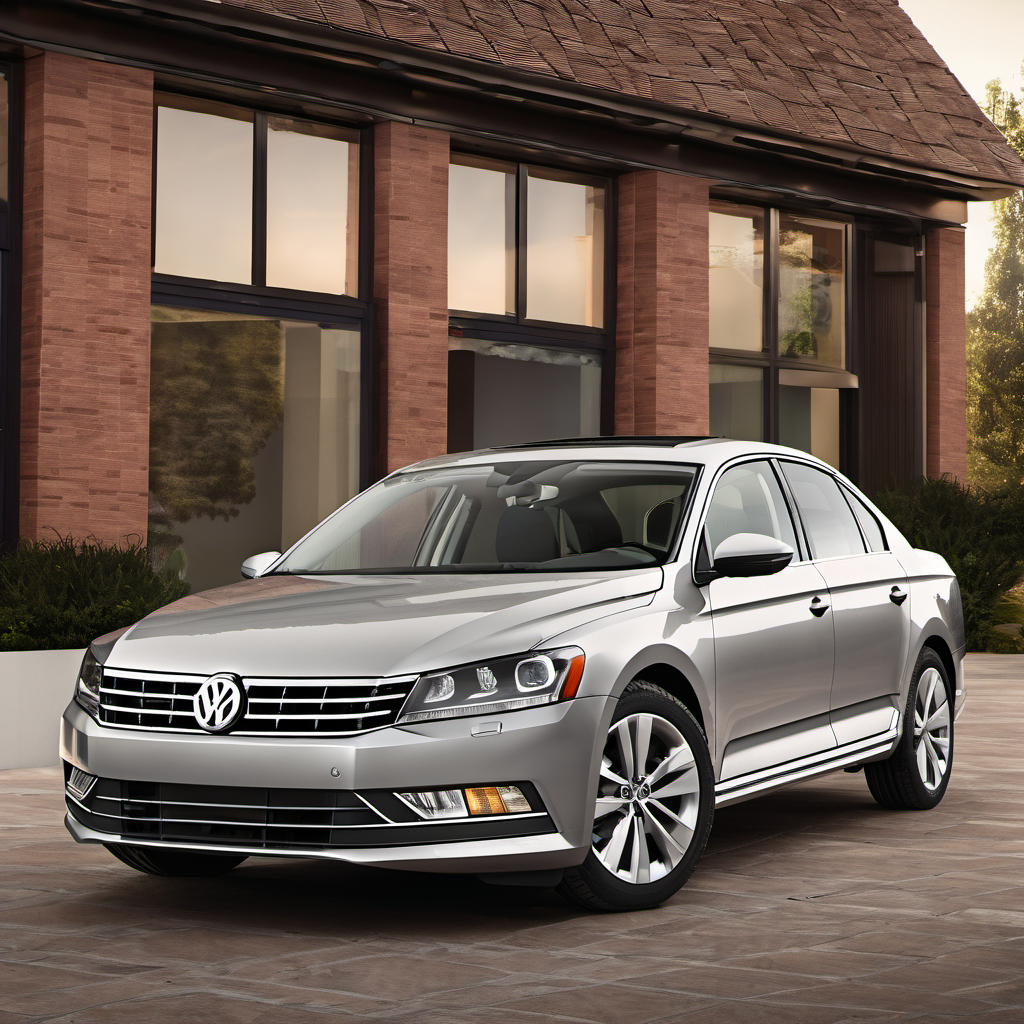 Illustration of a 2015 Volkswagen Passat Passat