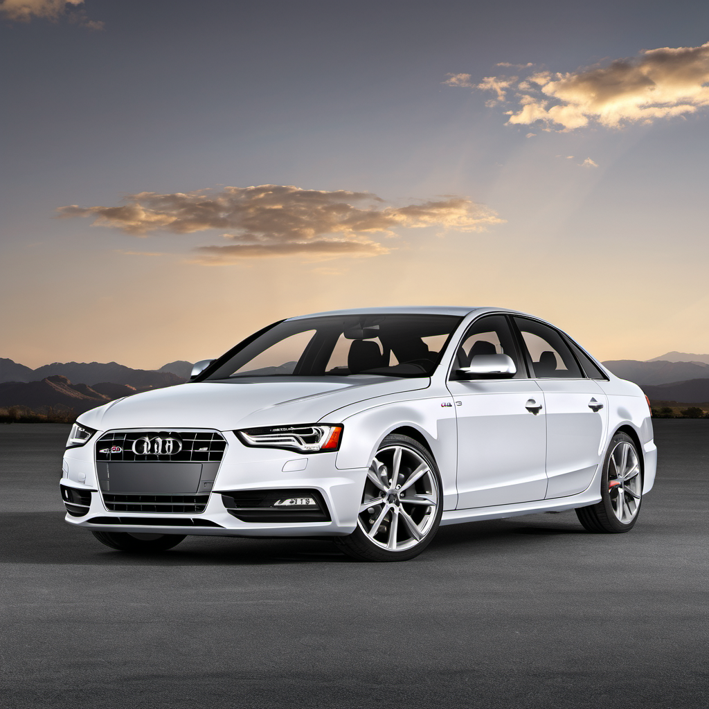 Illustration of a 2016 Audi S4