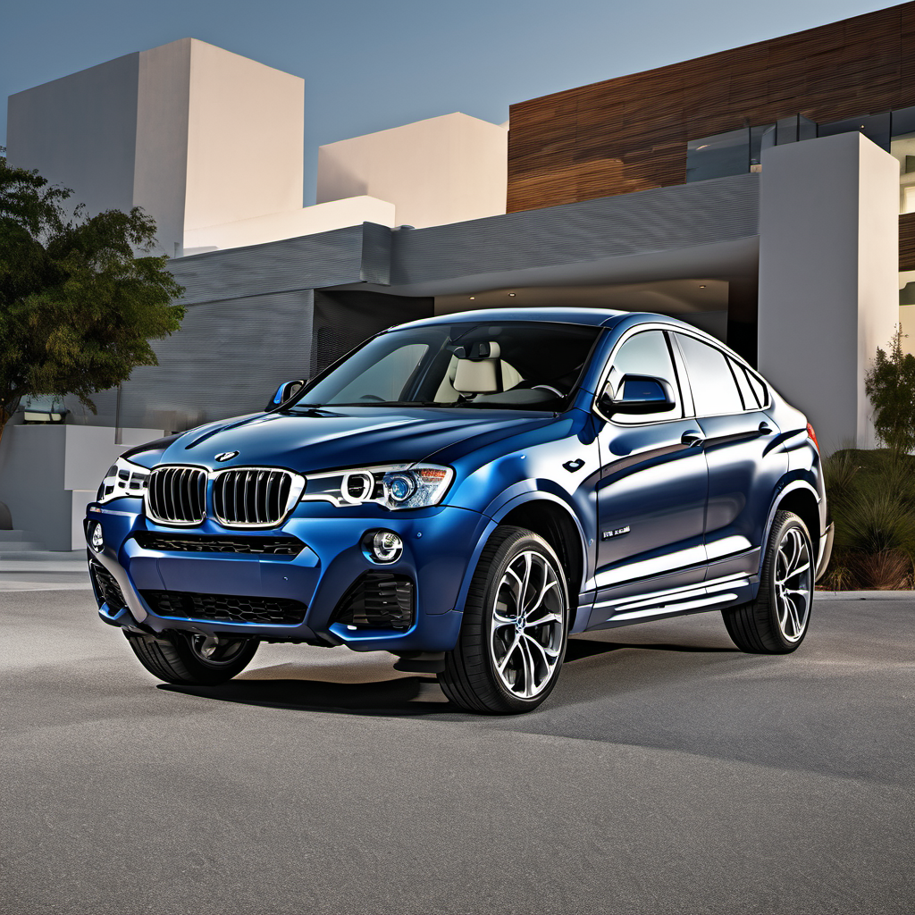Illustration of a 2016 BMW X4 X4 xDrive28i