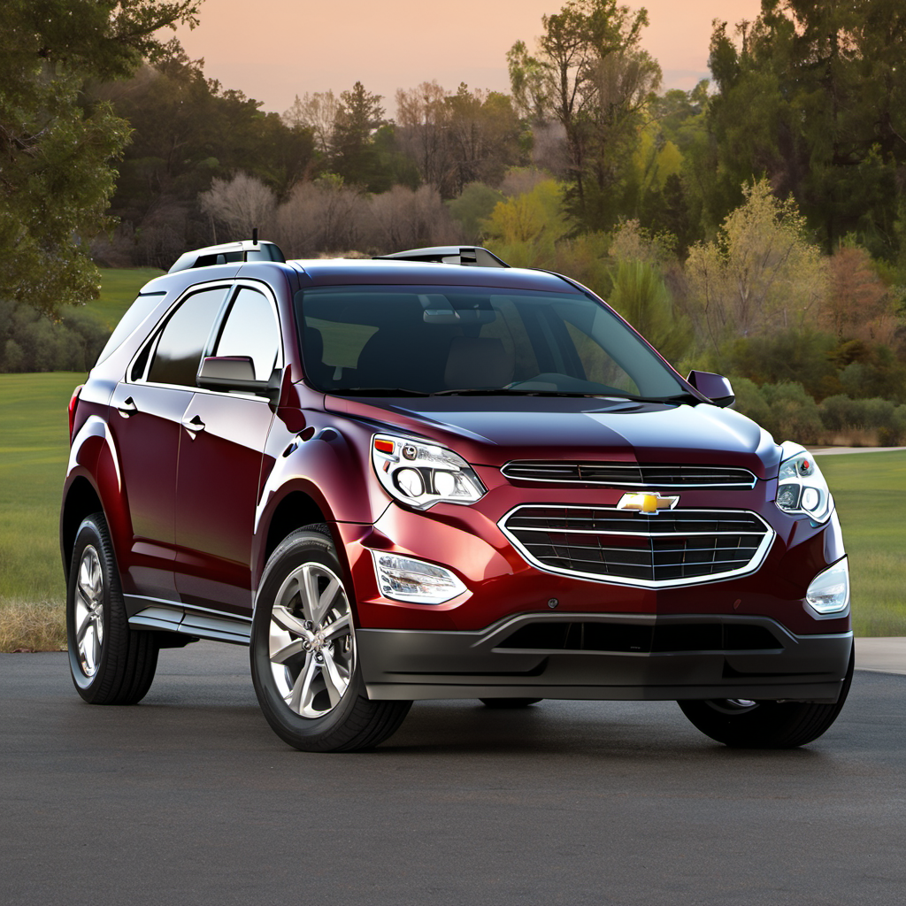 Illustration of a 2016 Chevrolet Equinox