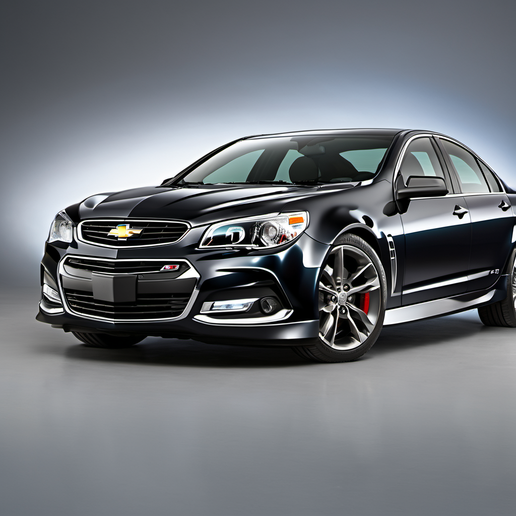 Illustration of a 2016 Chevrolet SS