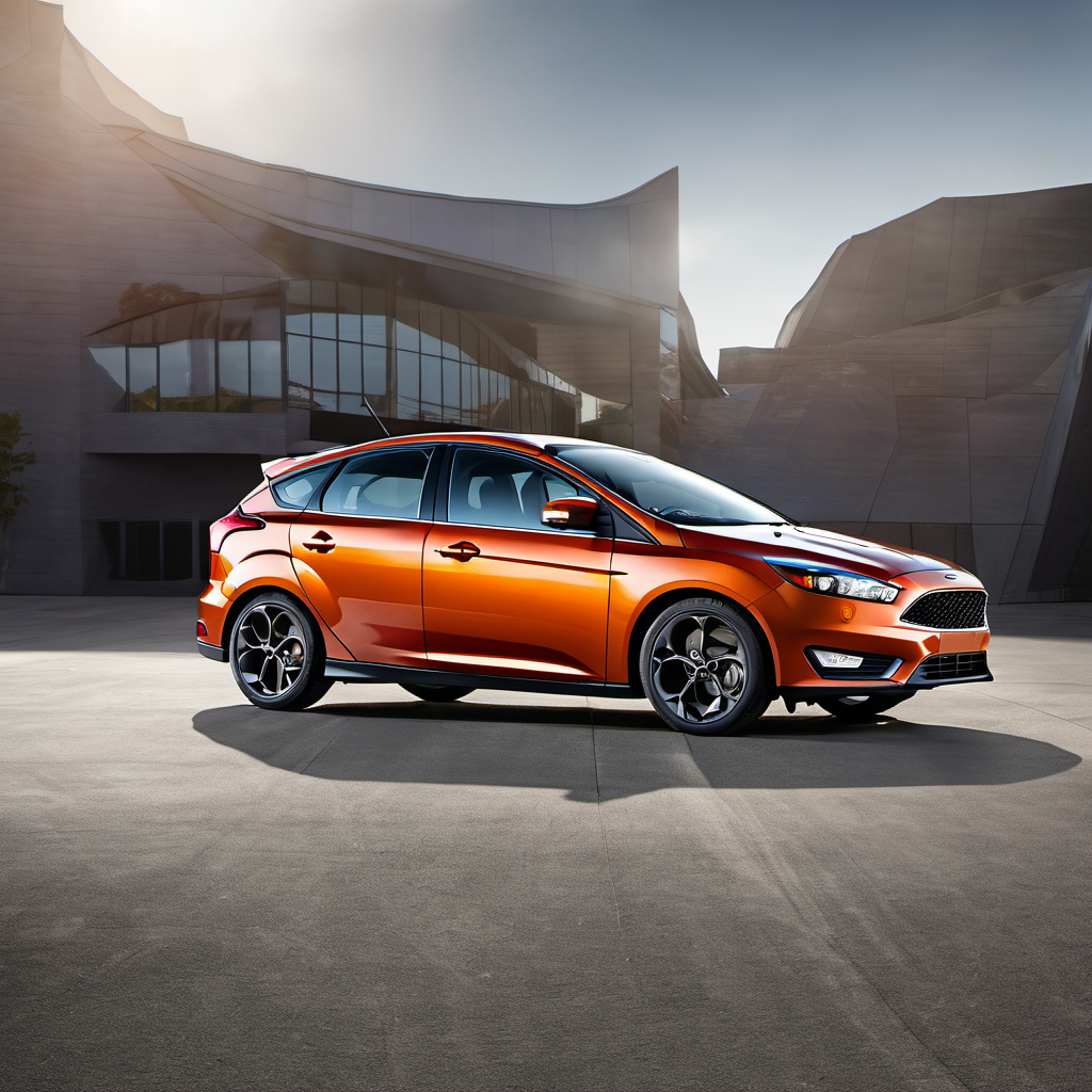 Illustration of a 2016 Ford Focus Focus Electric