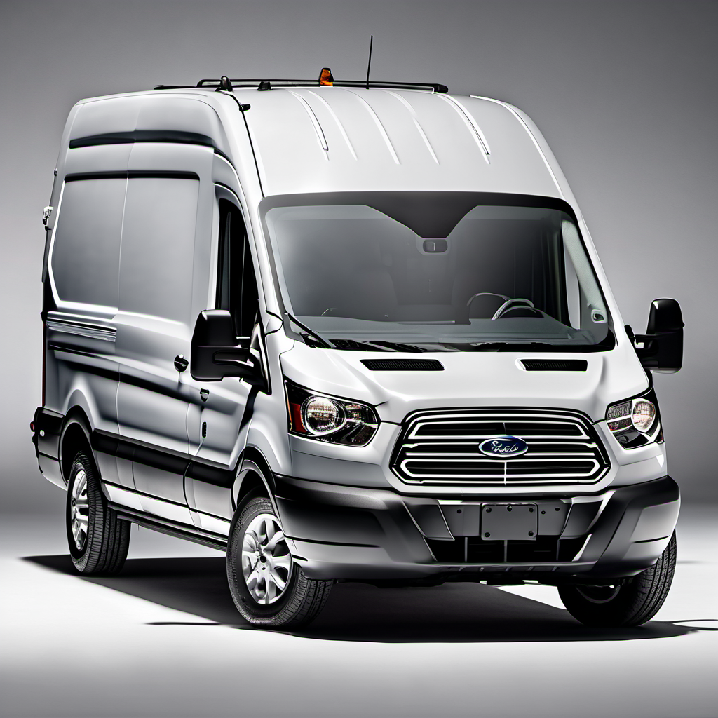 Illustration of a 2016 Ford Transit 250 Van