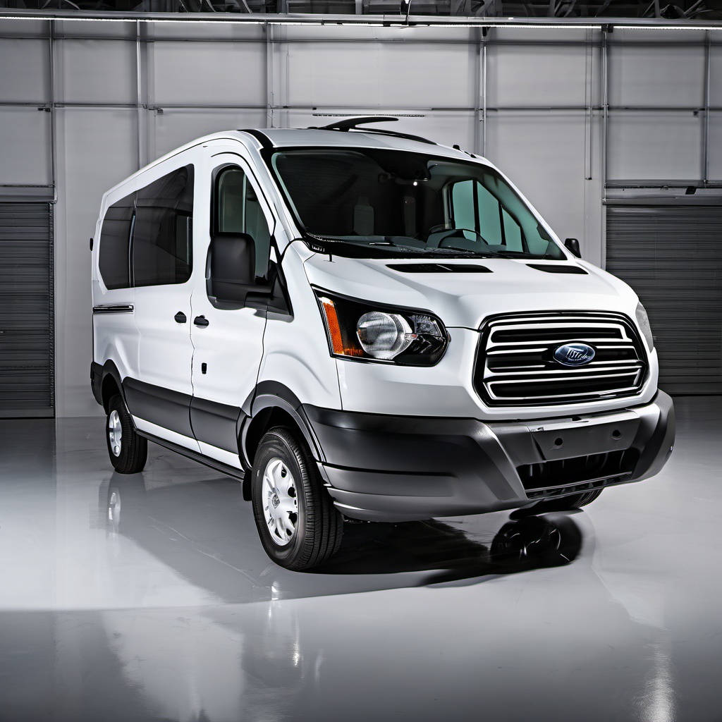 Illustration of a 2016 Ford Transit 350 Wagon