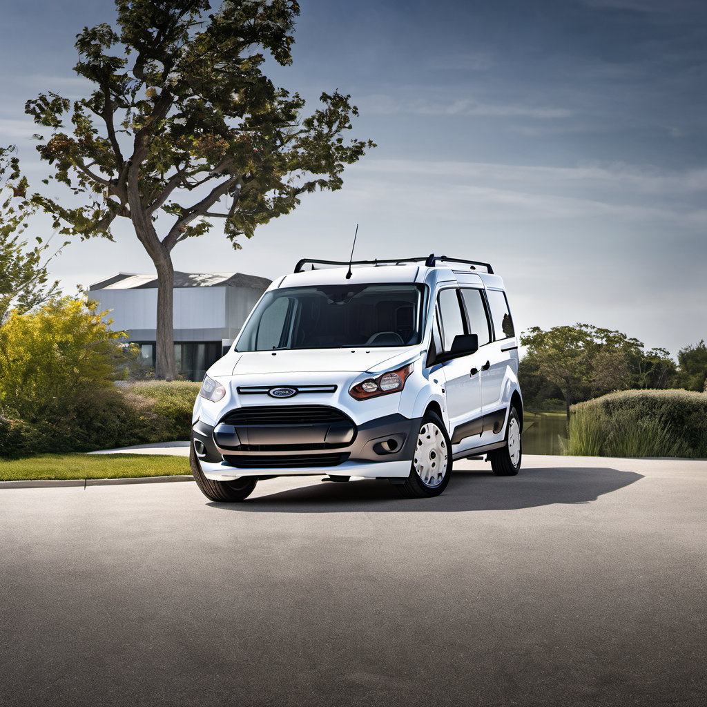 Illustration of a 2016 Ford Transit Connect Passenger XLT