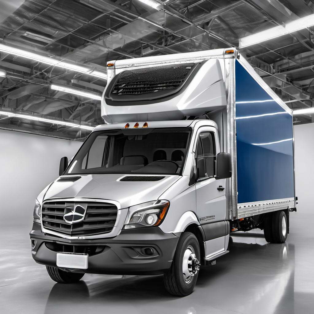 Illustration of a 2016 Freightliner Sprinter 3500 Cargo 2500
