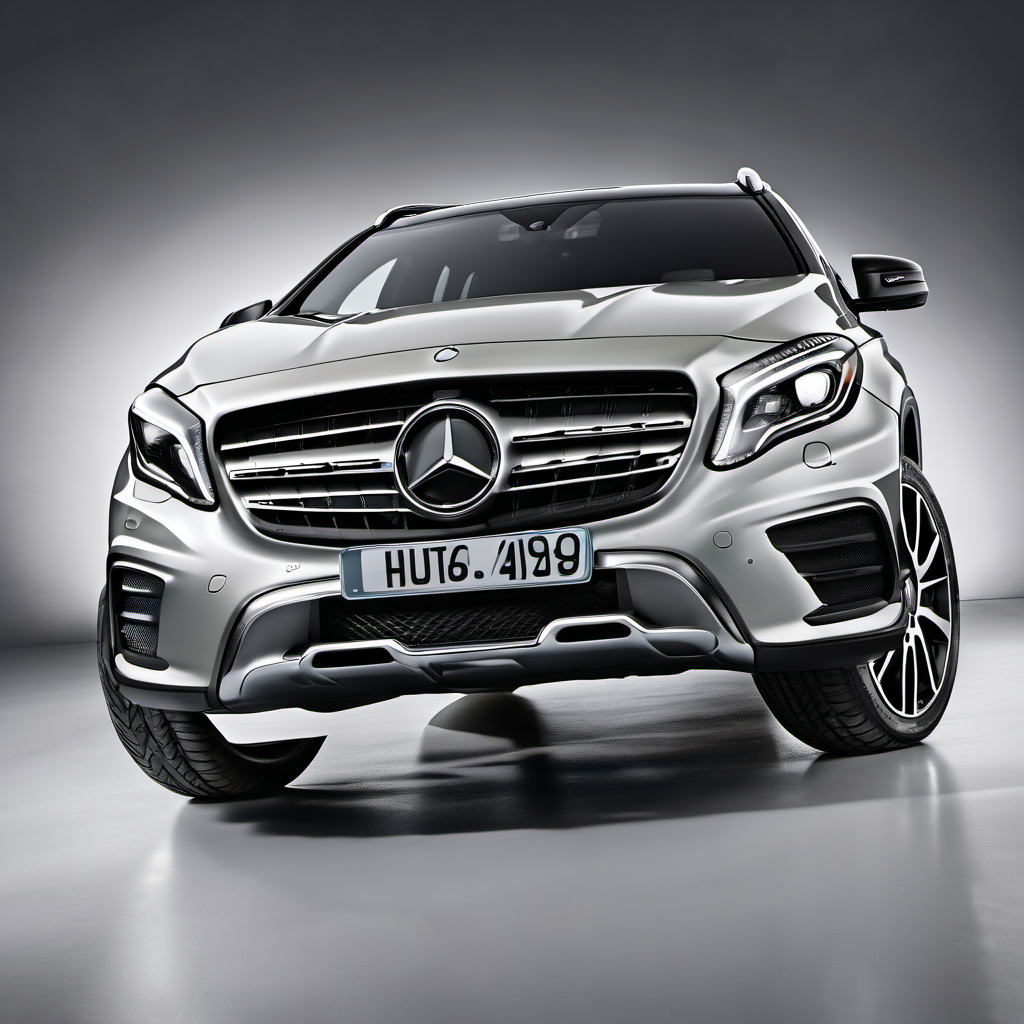 Illustration of a 2016 Mercedes-Benz GLA