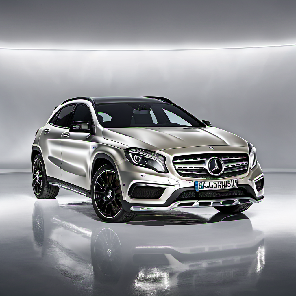 Illustration of a 2016 Mercedes-Benz Mercedes-AMG GLA