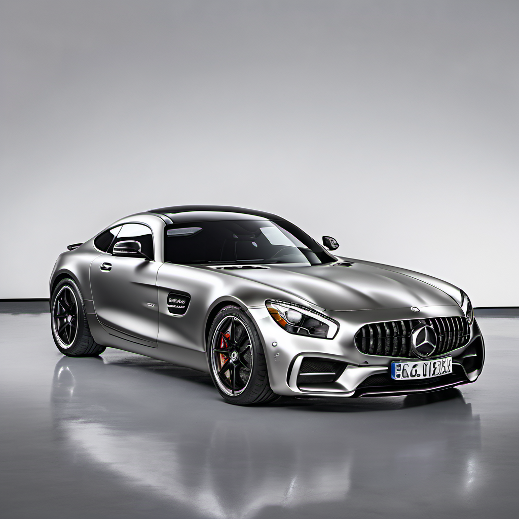 Illustration of a 2016 Mercedes-Benz Mercedes-AMG GT