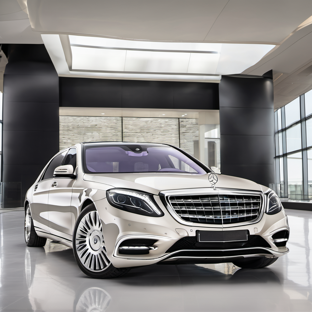 Illustration of a 2016 Mercedes-Benz Mercedes-Maybach S 600 Mercedes-benz S600