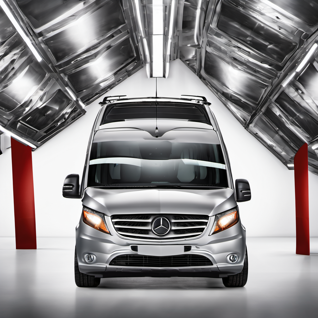 Illustration of a 2016 Mercedes-Benz Metris Passenger Metris (Passenger Van)