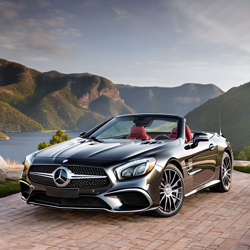 Illustration of a 2016 Mercedes-Benz SL SL550