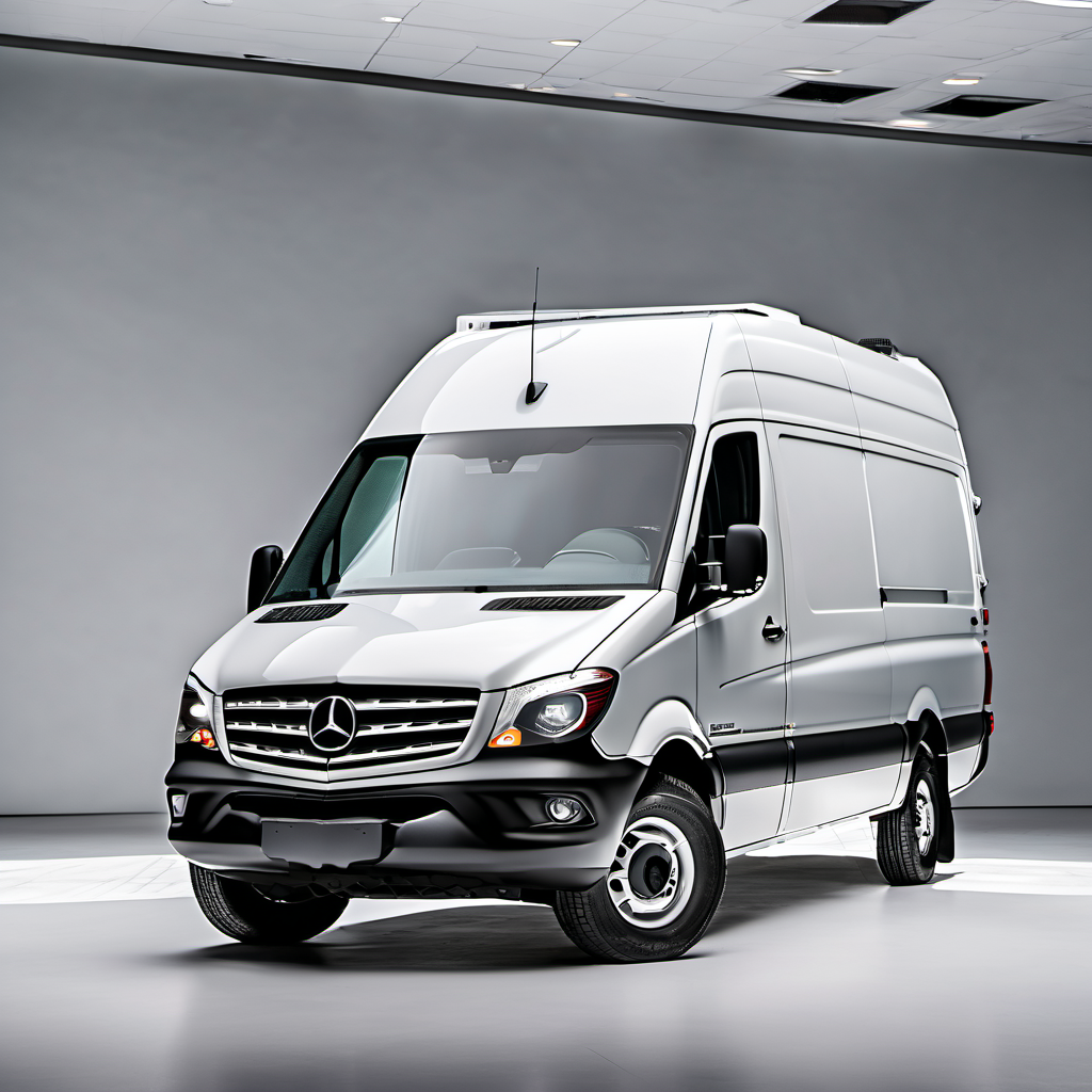 Illustration of a 2016 Mercedes-Benz Sprinter 2500 Crew
