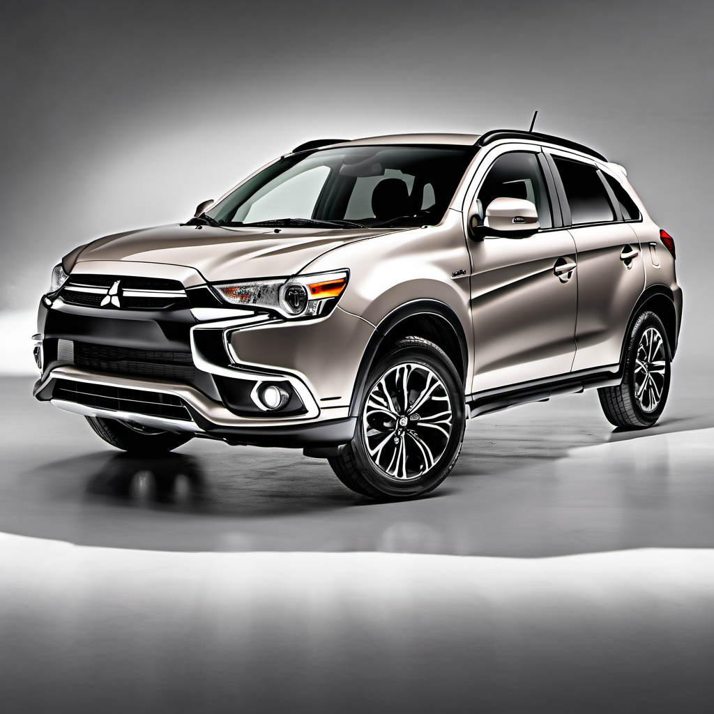 Illustration of a 2016 Mitsubishi Outlander