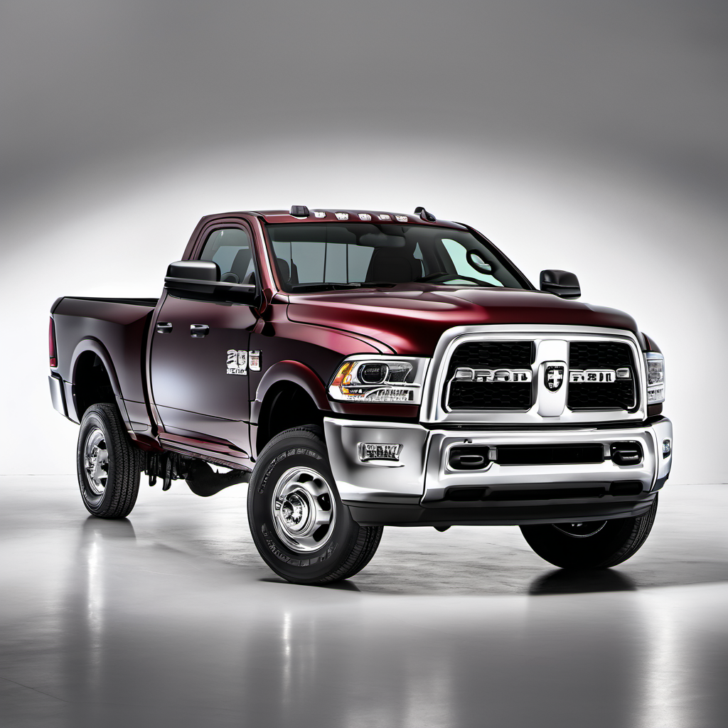 Illustration of a 2016 Ram 3500 Regular Cab