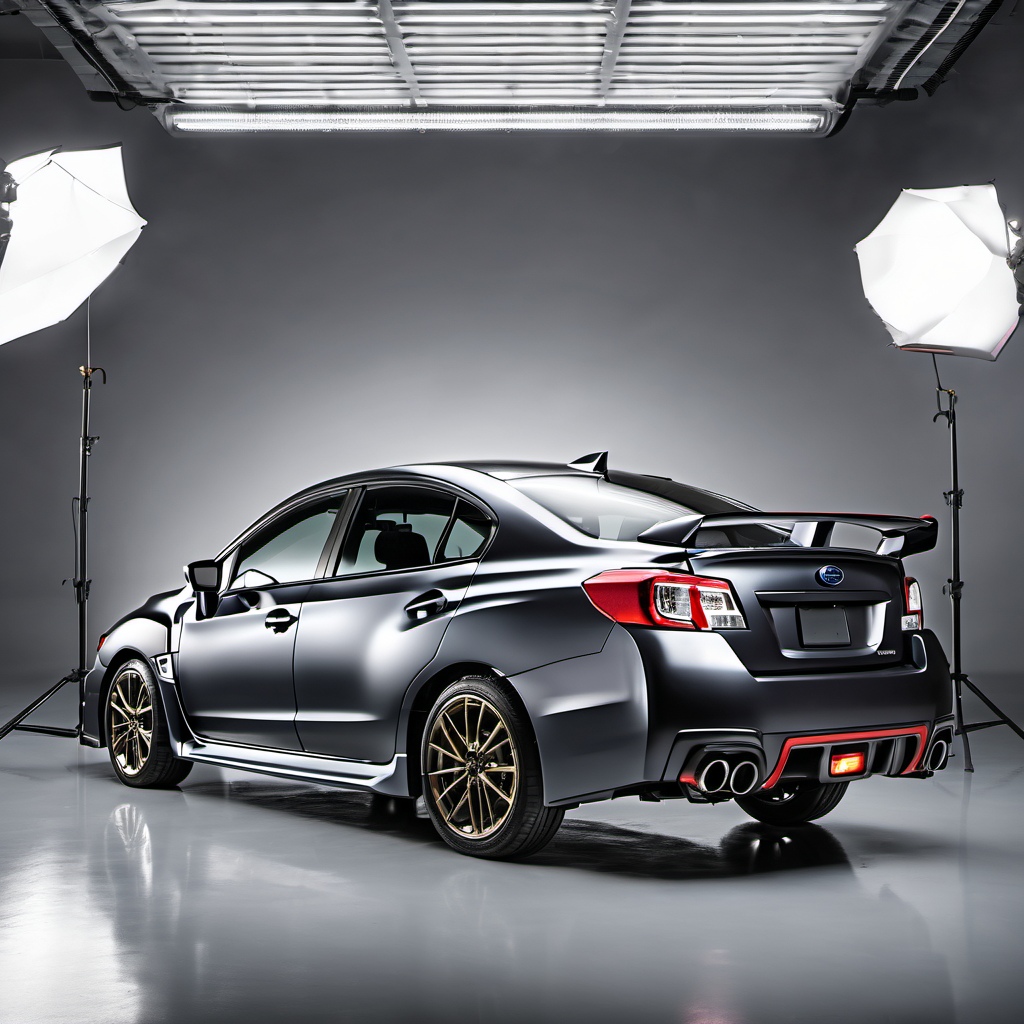 Illustration of a 2016 Subaru WRX