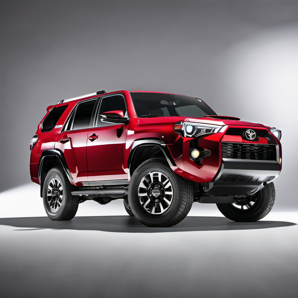 Illustration of a 2016 Toyota 4Runner