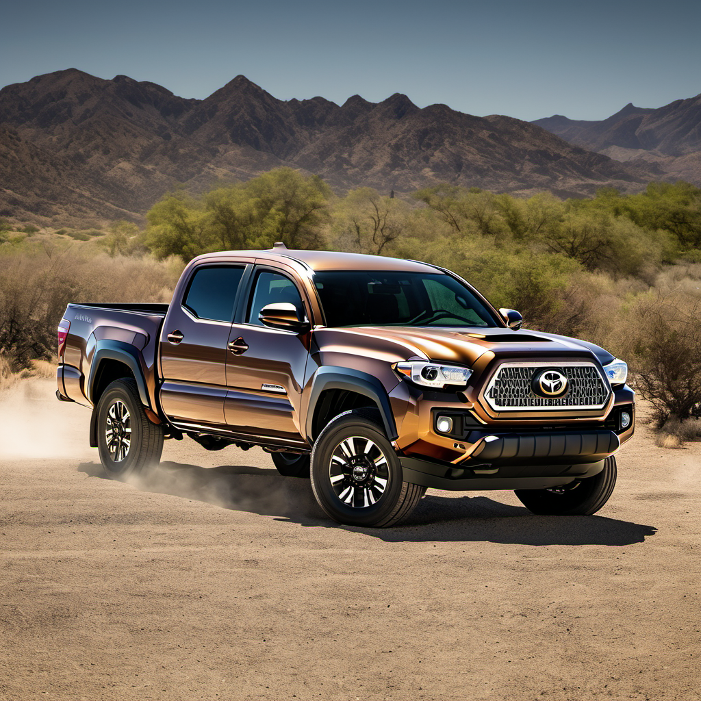 Illustration of a 2016 Toyota Tacoma Double Cab