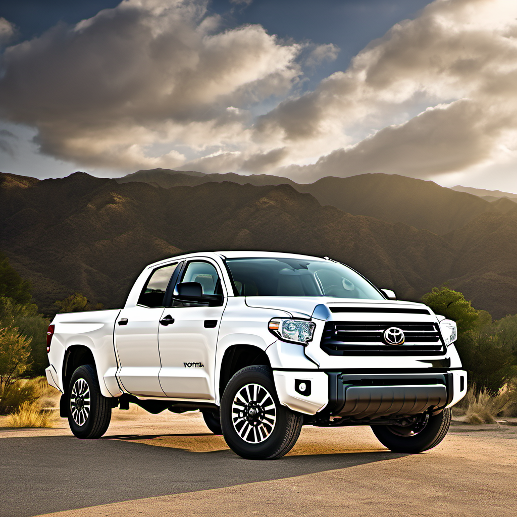 Illustration of a 2016 Toyota Tundra Double Cab TRD Pro