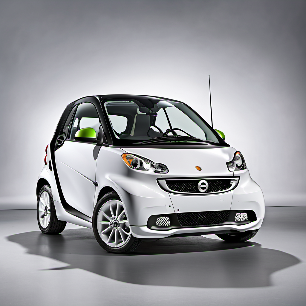 Illustration of a 2016 smart fortwo fortwo electric drive convertible