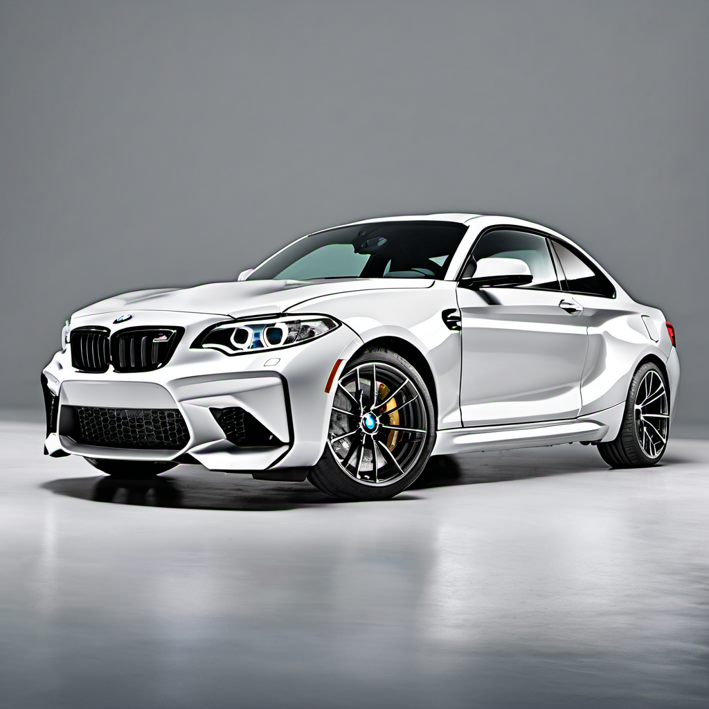 Illustration of a 2017 BMW M2 2 Series