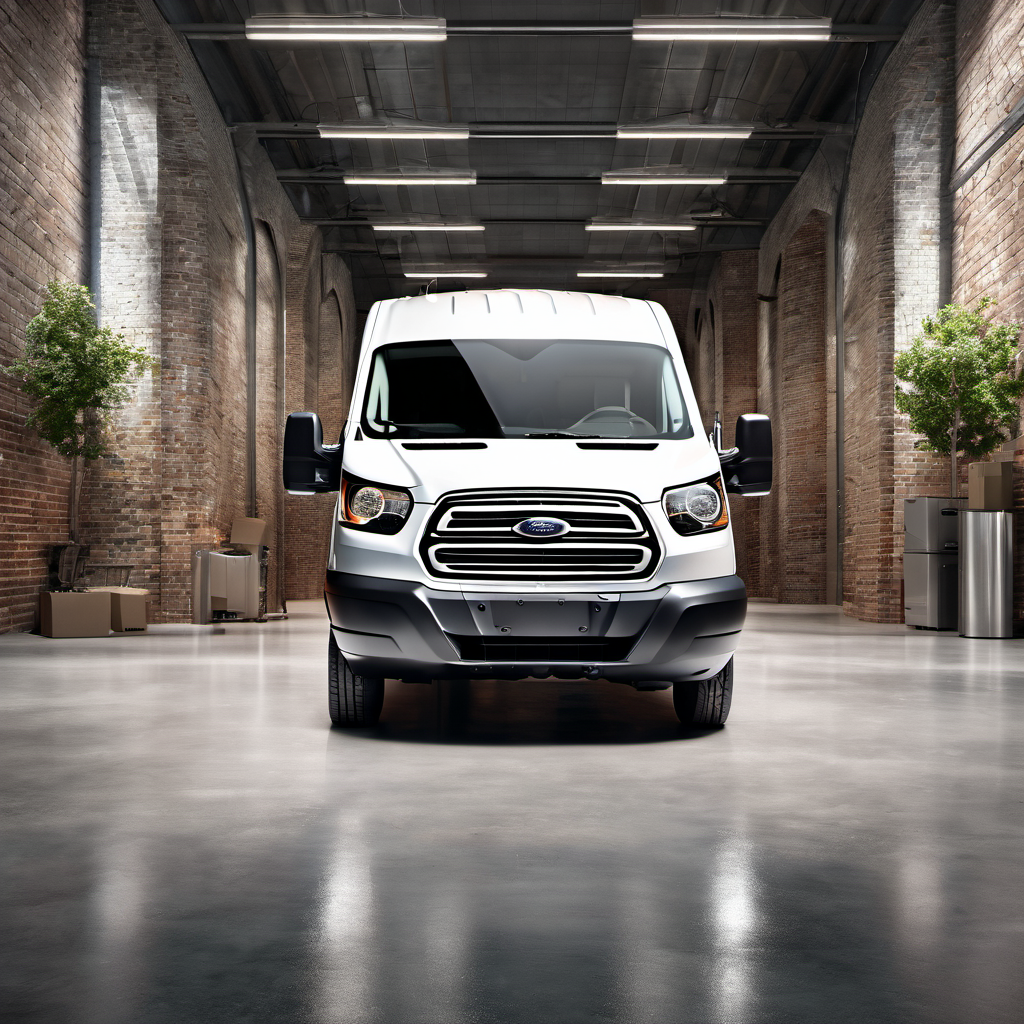 Illustration of a 2017 Ford Transit 150 Wagon