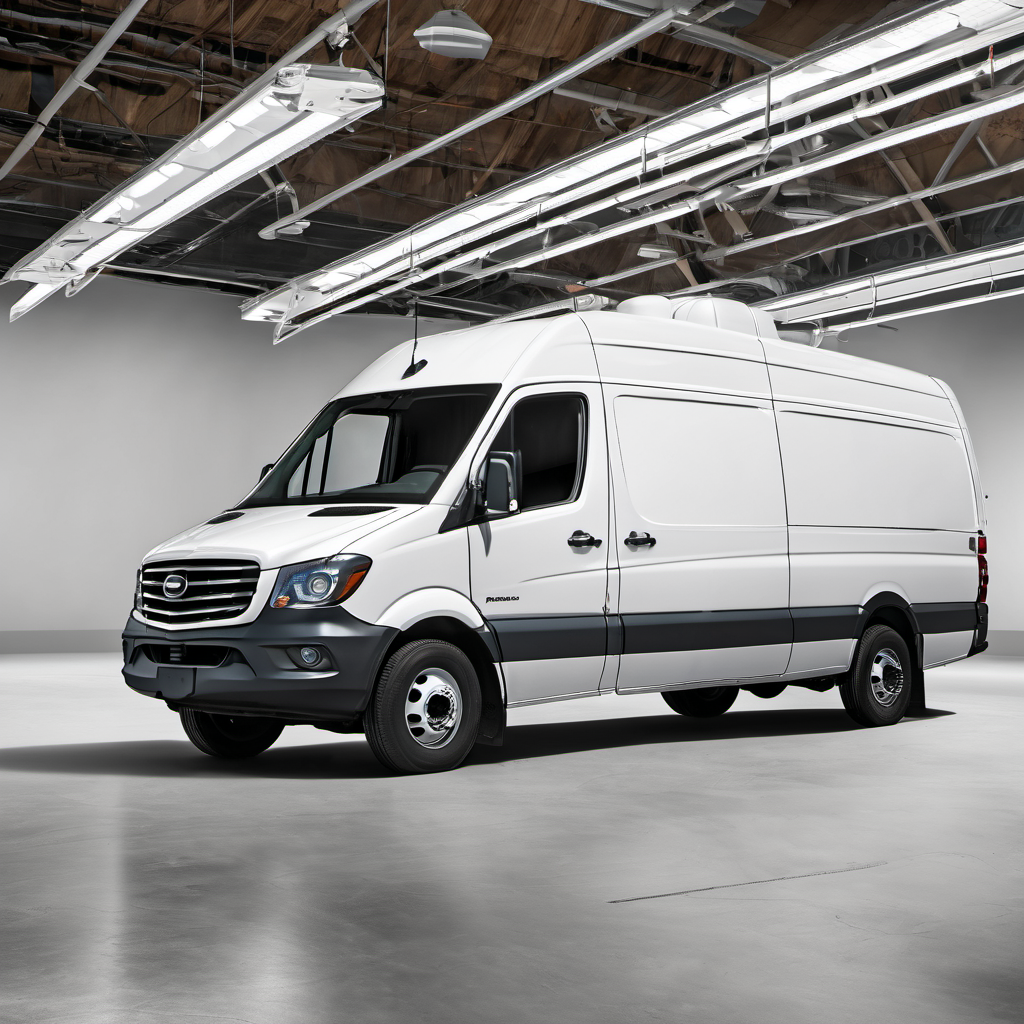 Illustration of a 2017 Freightliner Sprinter WORKER Passenger 3500